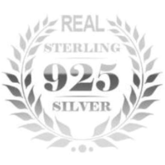 925 Sterling Genuine Blue Topaz Drop Leaf Pendant NWT - Picture 10 of 11